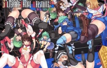 幻想郷フタナリチ○ポレスリング第1試合〜第3試合東方エロ漫画同人誌総集編(同人サークルStapspatsさんの作品、幻想郷フタナリチ○ポレスリング総集編123 GFCW BEST BOUTの表紙)